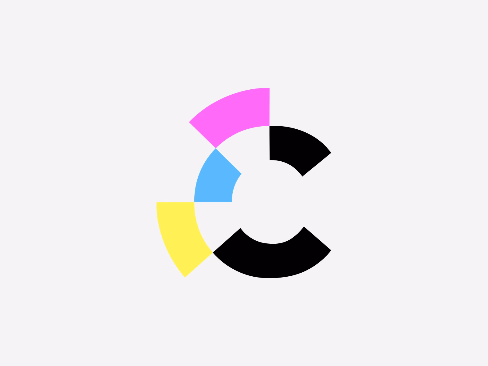 The Célérité symbol alone, in colour on a light background