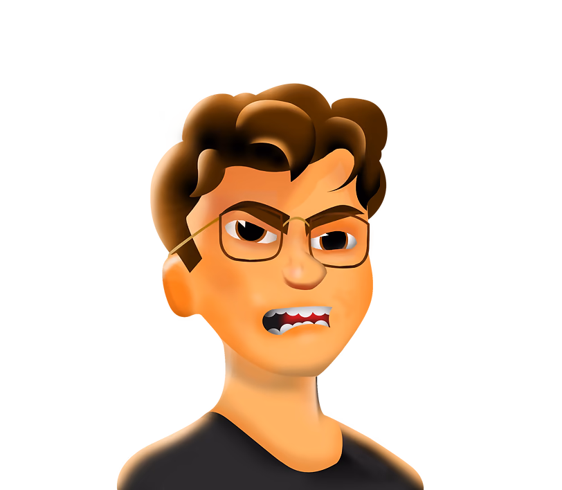 Expression study: anger